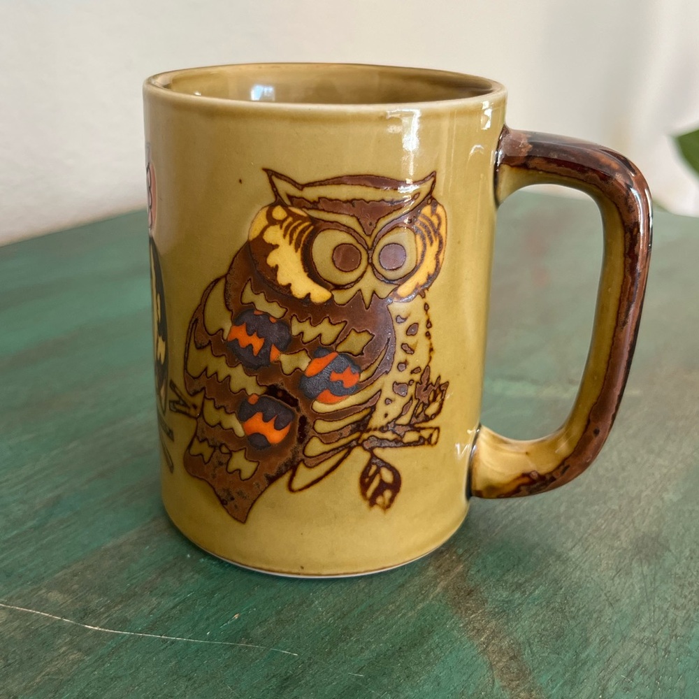 Vintage | Otagiri | Owl | Coffee Mug